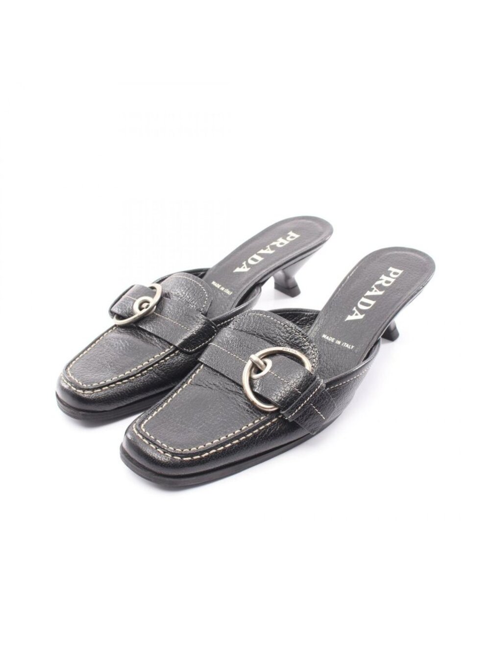 Prada Mules Loafers Leather